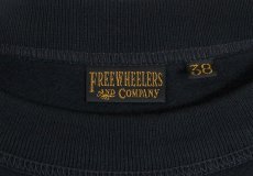 画像4: FREEWHEELERS & CO.＜Visions of the Great American Legends＞["BEAT GOES ON" SET-IN SLEEVE SWEAT SHIRT #2634002 JET NAVY size.36,38,40,42,44,46] (4)