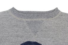 画像3: FREEWHEELERS & CO.＜Visions of the Great American Legends＞["BOUND FOR GLORY" DOUBLE V SET-IN SLEEVE SWEAT SHIRT #2634001 MIX GRAY size.36,38,40,42,46] (3)