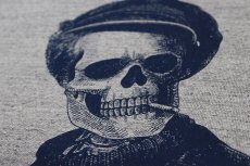 画像8: FREEWHEELERS & CO.＜Visions of the Great American Legends＞["BOUND FOR GLORY" DOUBLE V SET-IN SLEEVE SWEAT SHIRT #2634001 MIX GRAY size.36,38,40,42,46] (8)