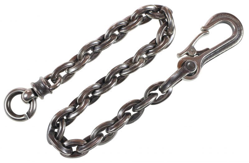 Lynch Silversmith U Hook Wallet Chain