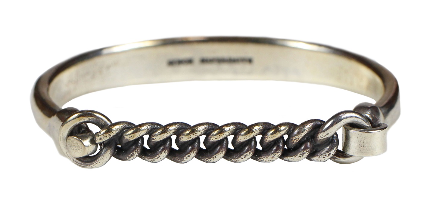 本日限定 リンチシルバースミス”SCALE CUFFS BANGLE” Lサイズ-